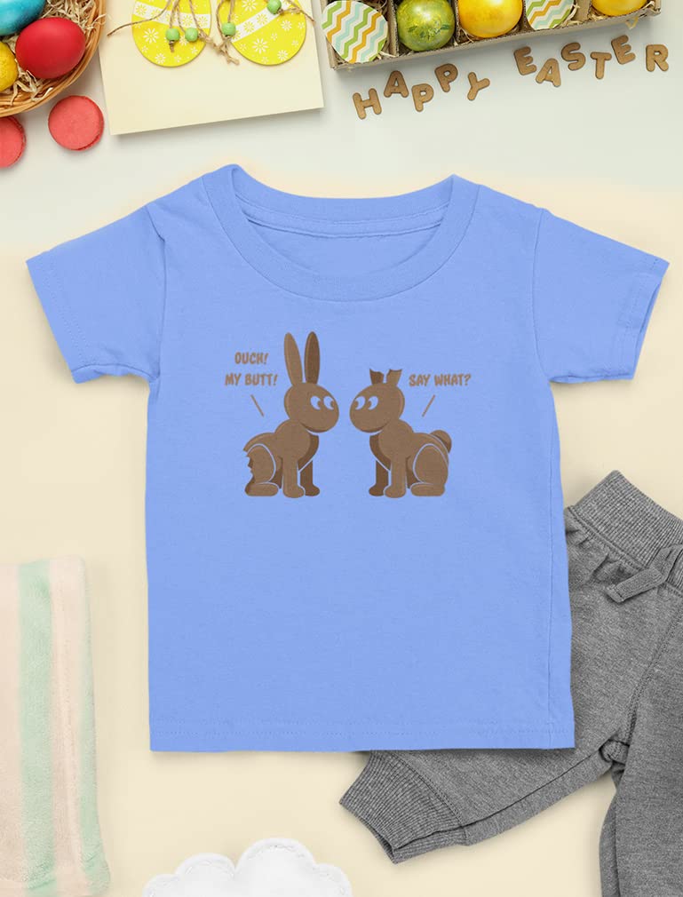 Funny Easter Chocolate Bunnies Graphic T-Shirt - Cute Holiday Gift for Kids & Youth - Perfect for Easter Celebrations, Egg Hunts & Spring Festivals
