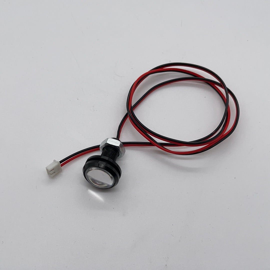 Mantis 8 Button LED Light - 12V Red Rear Light for Trucks, Boats & Off-Road Vehicles - Waterproof & Durable for Night Driving & Emergency Use