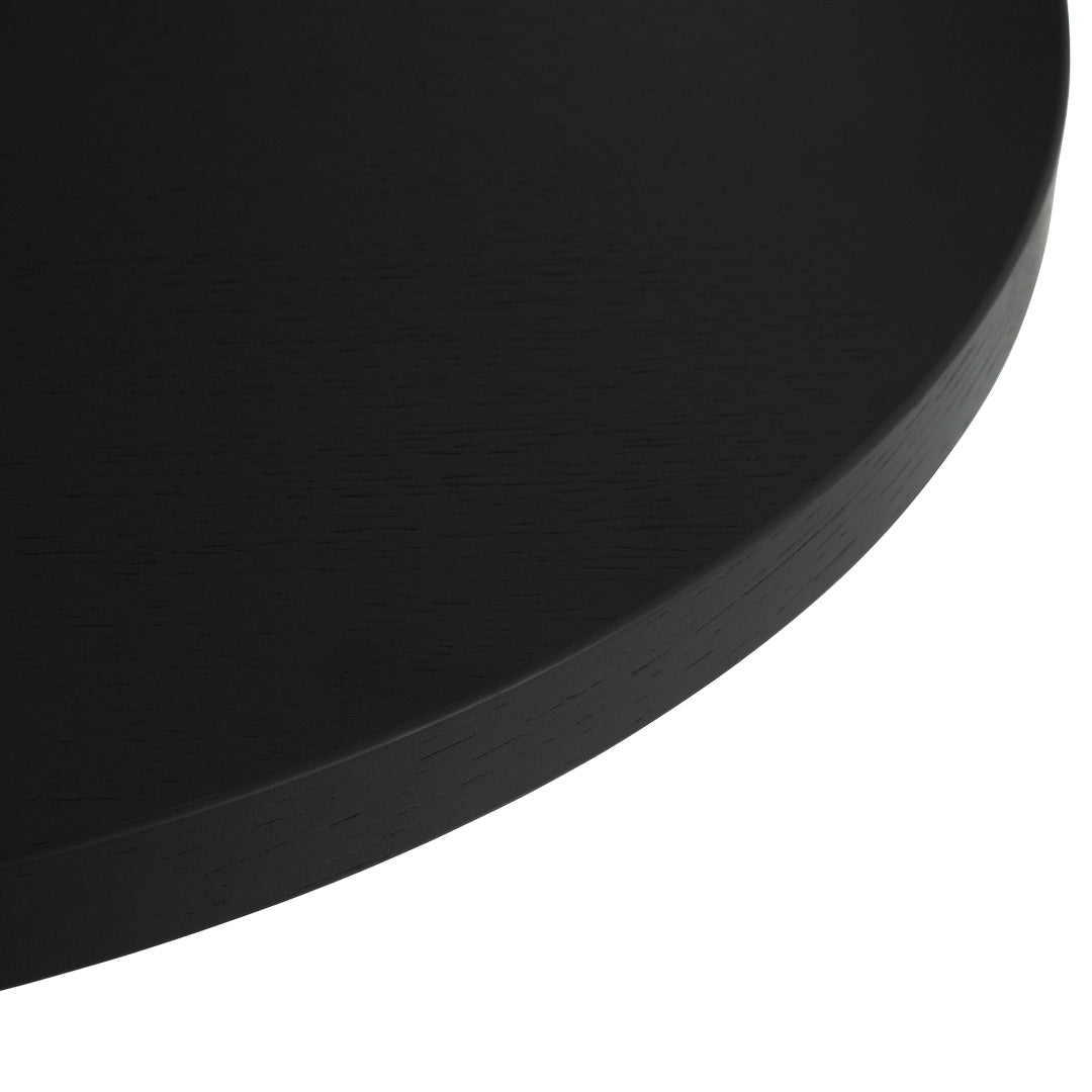 Round Cafe Table - Modern & Durable Indoor/Outdoor Dining Table for Restaurants, Patios, and Home Decor