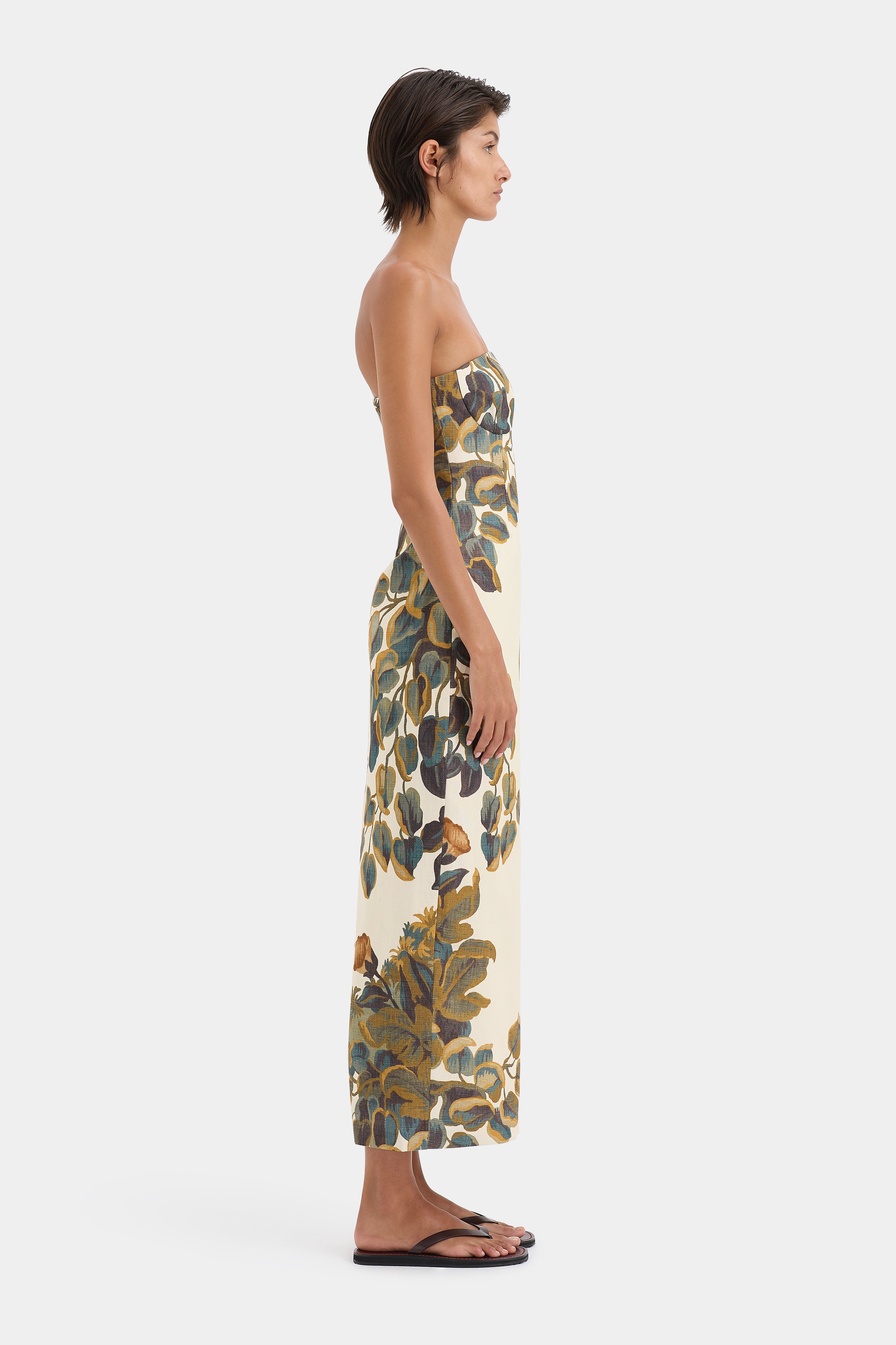 Evalita Elegant Column Dress for Women - Flattering A-Line Maxi Dress for Weddings, Parties & Special Occasions