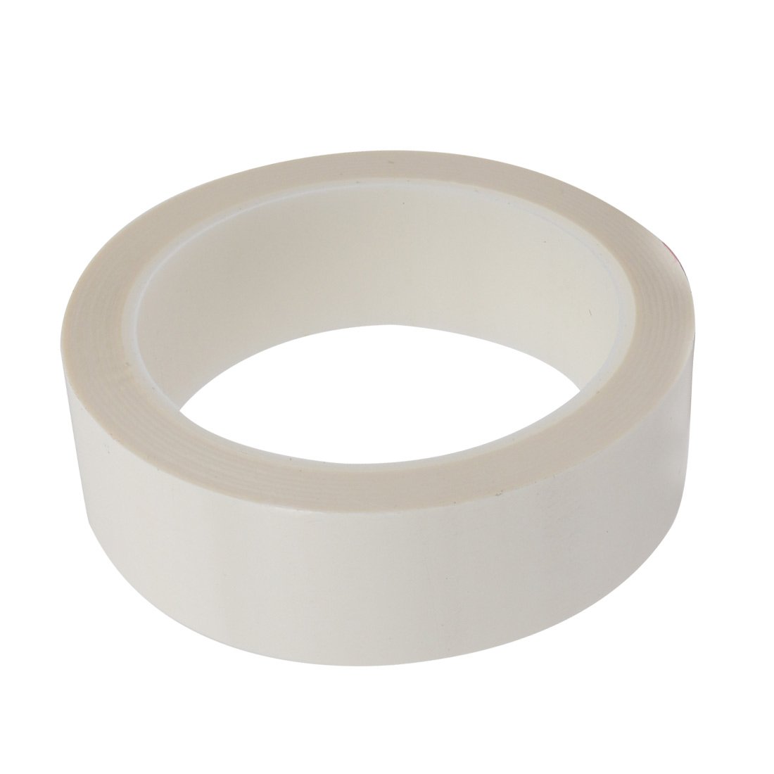 IIVVERR 2-Pack 30mm x 50m Single-Sided Strong Self-Adhesive Mylar Tape - White | High-Temperature Resistant for Electrical Insulation, Crafts & DIY Projects