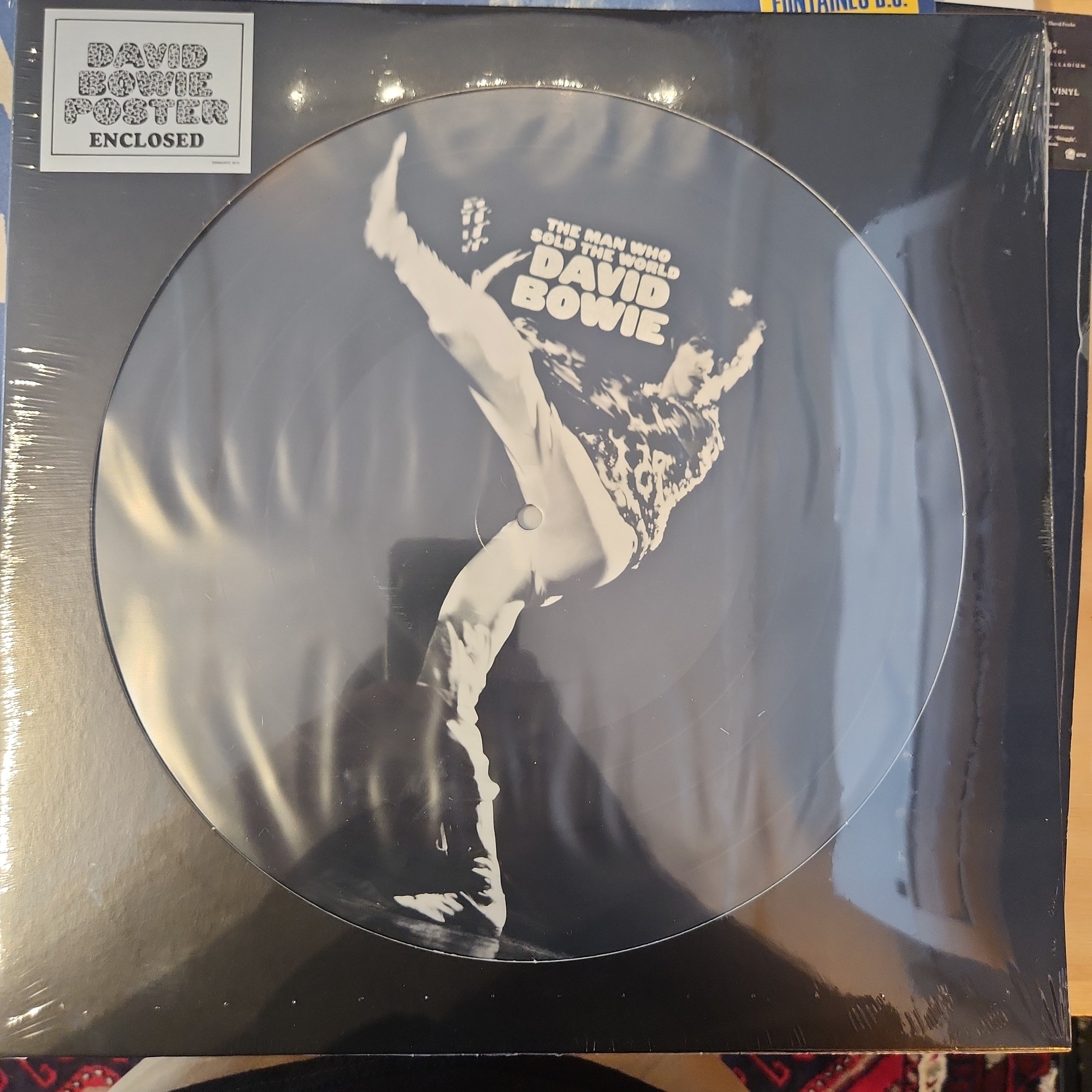 David Bowie - The Man Who Sold the World Picture Disc Vinyl LP Record | Limited Edition Collectible Music Album | Perfect for Vinyl Collectors & Music Lovers