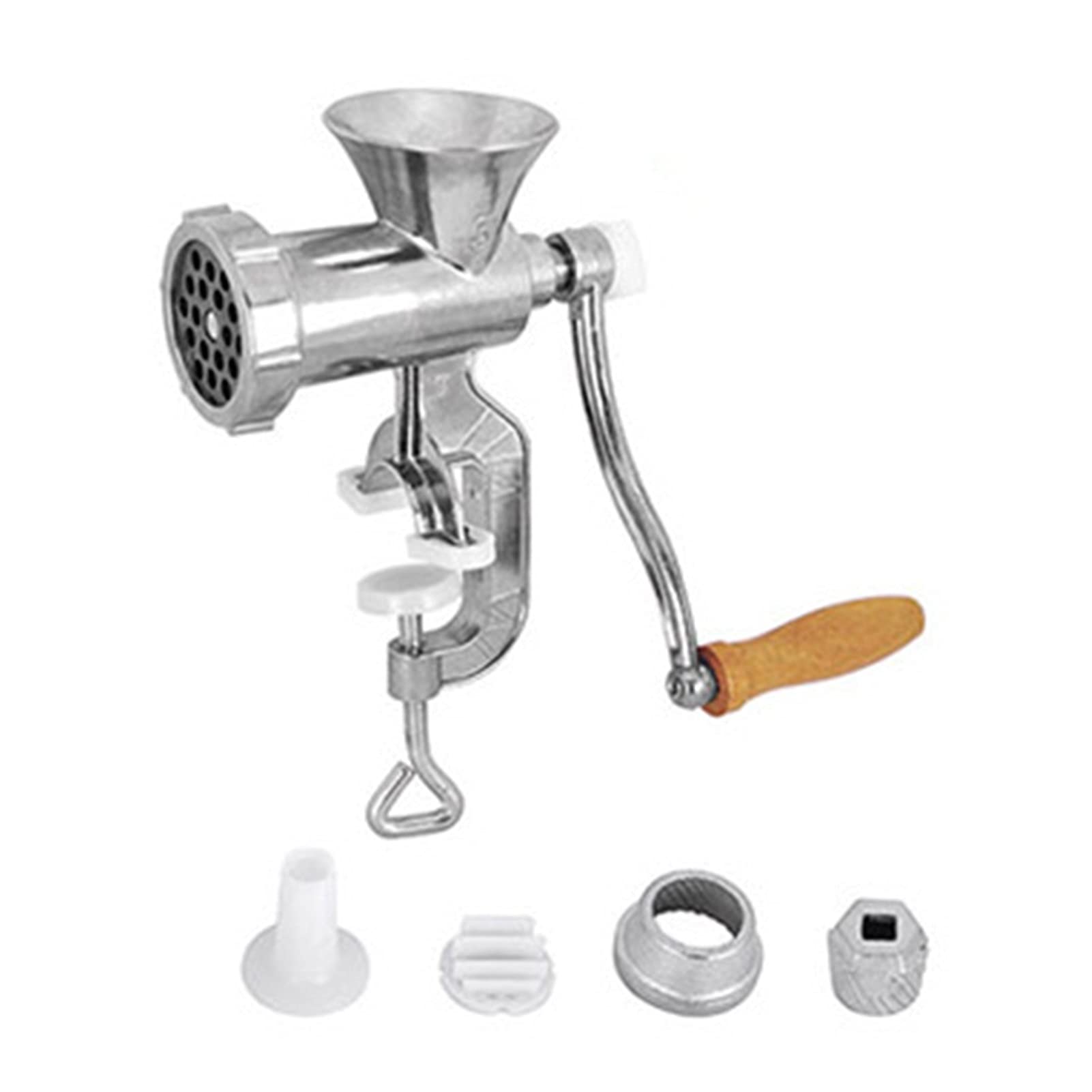 Multifunctional Manual Meat Grinder - Household Food Processor for Meat, Vegetables, Fruits & Potatoes | Sausage Maker & Vegetable Chopper | Perfect for Kitchen, Camping & Homemade Sausage Preparation