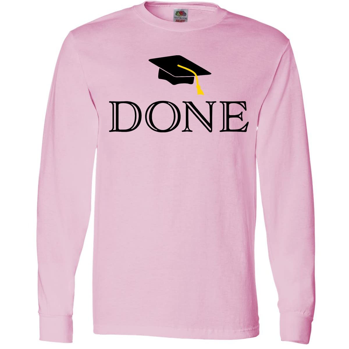 Inktastic Graduation Time Long Sleeve T-Shirt - Comfortable Cotton Tee for Graduation Parties & School Celebrations