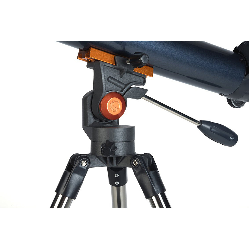 Celestron AstroMaster 60LT AZ Refractor Telescope for Adults & Kids - Portable Astronomy Telescope for Moon, Planets, Stargazing - Perfect for Backyard, Camping & Outdoor Observation (Model 21073)