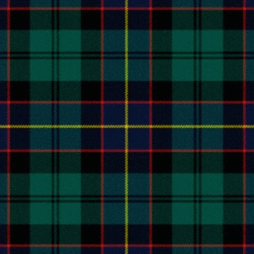 Authentic Greenock Tartan Plaid Fabric - Premium Scottish Wool for Kilts, Scarves & Home Decor | Perfect for Traditional Outfits, DIY Crafts & Gift Giving