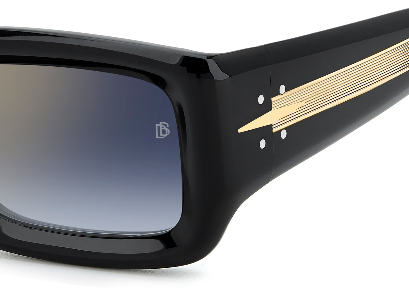 David Beckham DB7131/S Sunglasses - Polarized Aviator Style for Men & Women - Perfect for Driving, Travel & Outdoor Activities