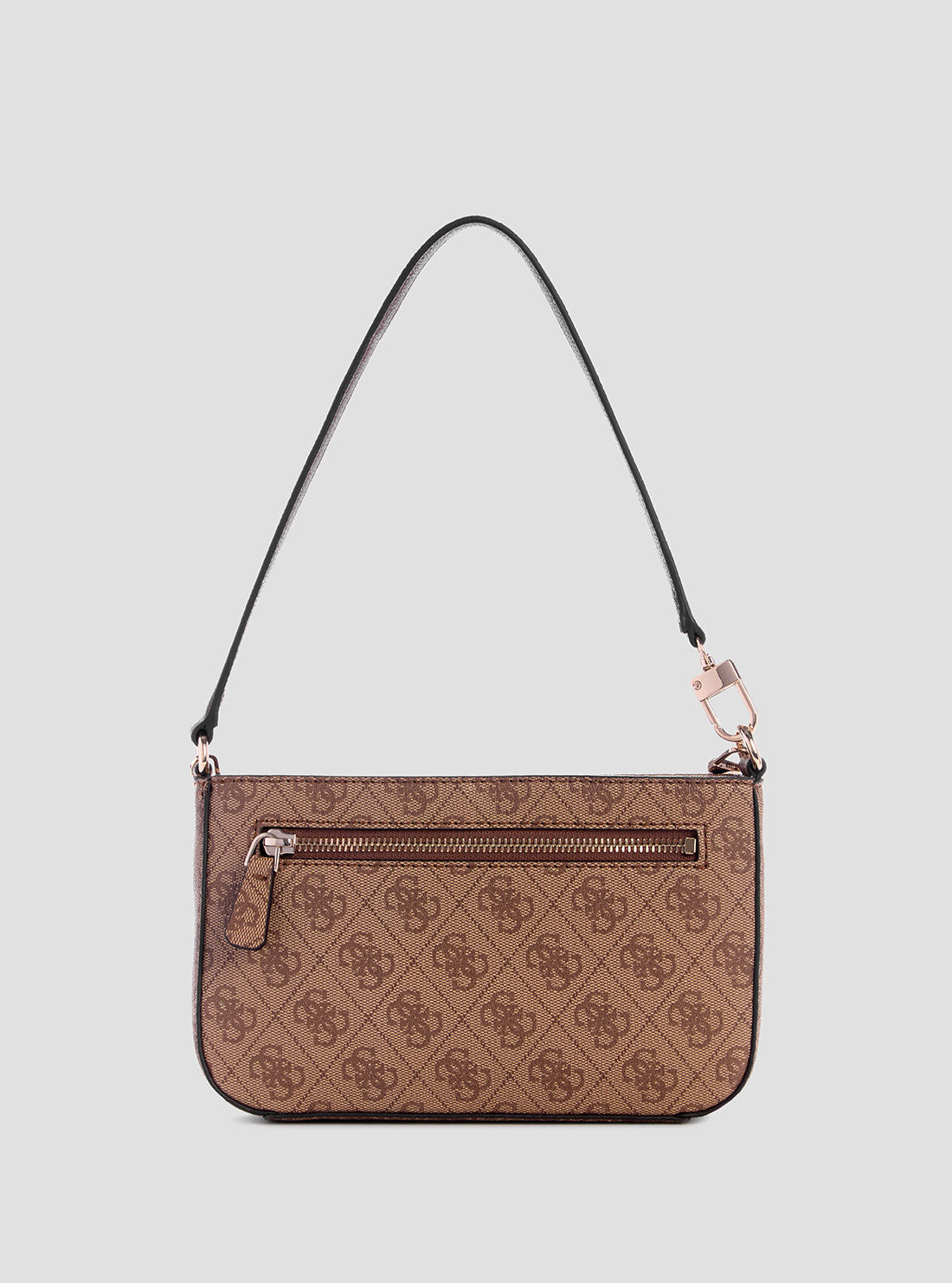 Noelle Mini Shoulder Bag - Brown Leather Crossbody Purse for Women | Fashionable Logo Design | Perfect for Work, Travel & Everyday Use