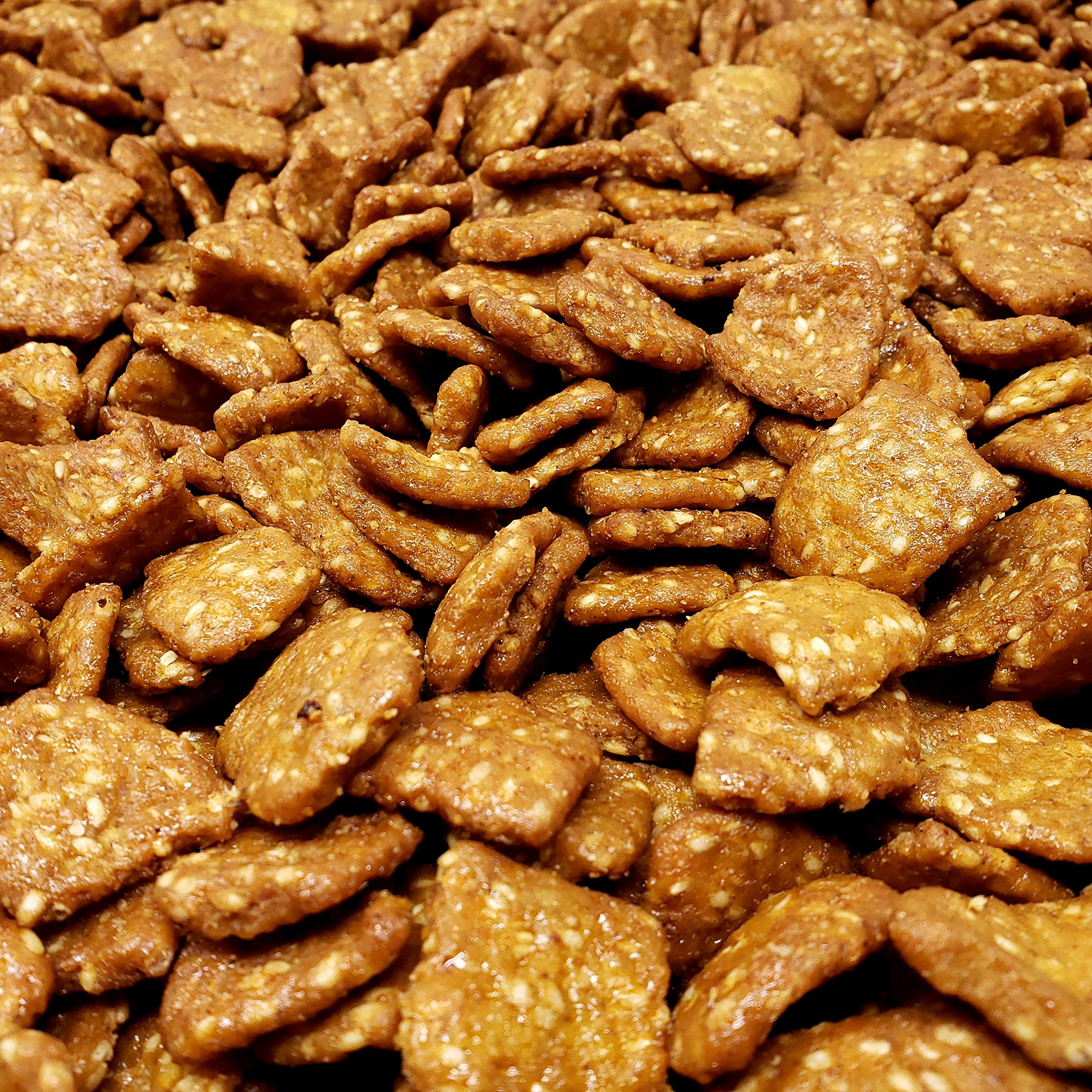 Honey Roasted Sesame Chips 1 Lb - Crunchy Sweet Snack for Parties, Gifts & Healthy Munching | Premium Candy Retailer