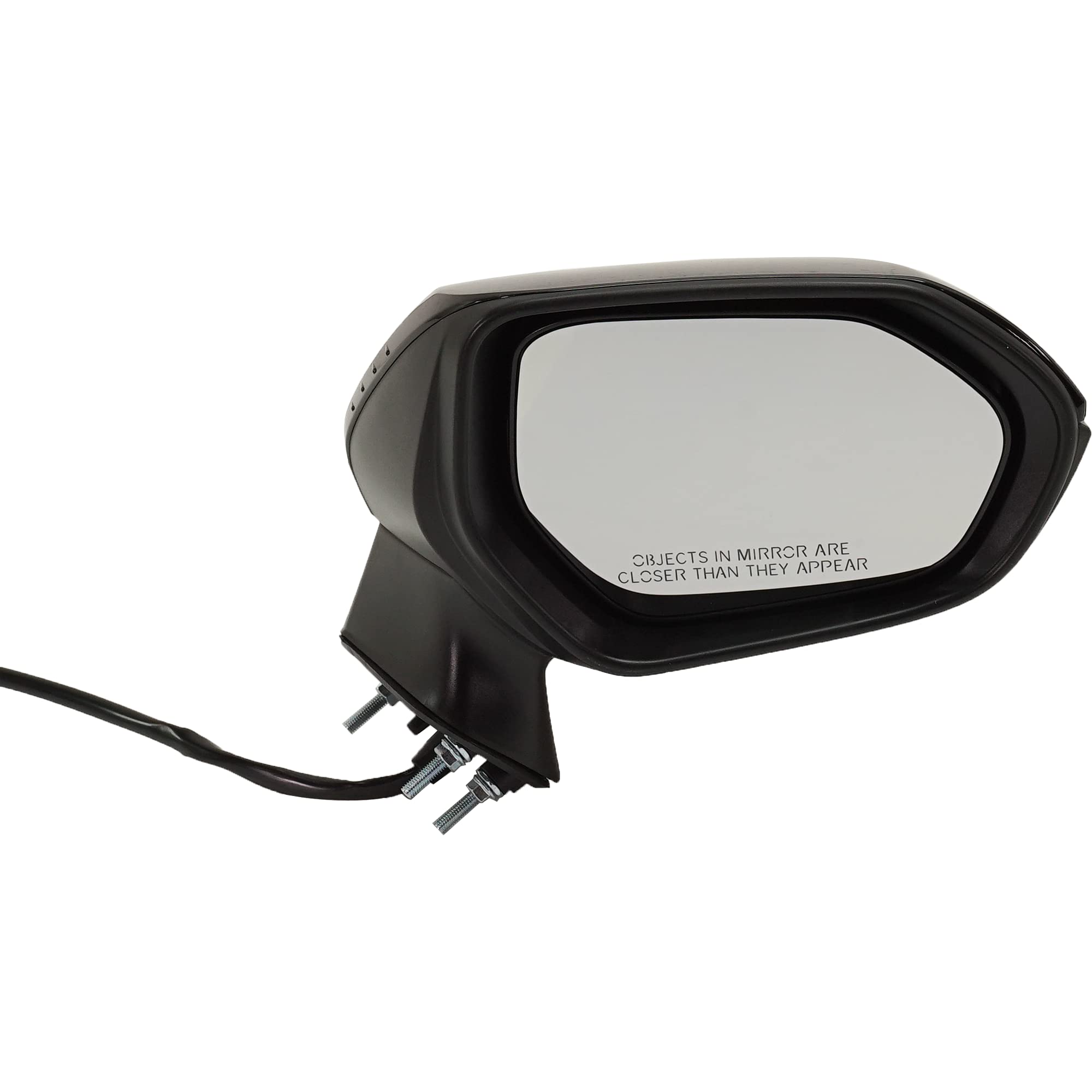 Power Heated Side Mirrors for Toyota Corolla 2020-2022 - Driver & Passenger Side, Paintable Replacement Without Blind Spot Monitor - Japan Built - Enhanced Visibility in Rain & Winter Driving