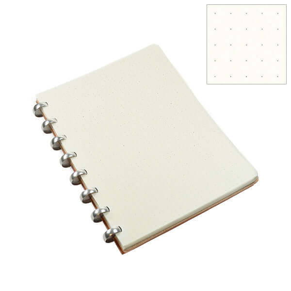 Premium Atoma Pur Disc Bound Refillable Notebook - 6.5