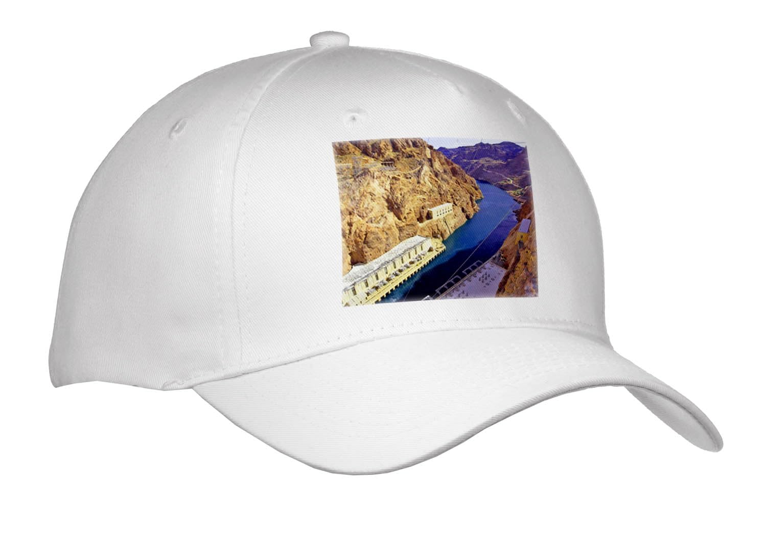 3D Rose Sandy Mertens Arizona - Hoover Dam Adult Baseball Cap | Adjustable Unisex Hat for Outdoor Activities, Hiking & Travel (Cap_21657)