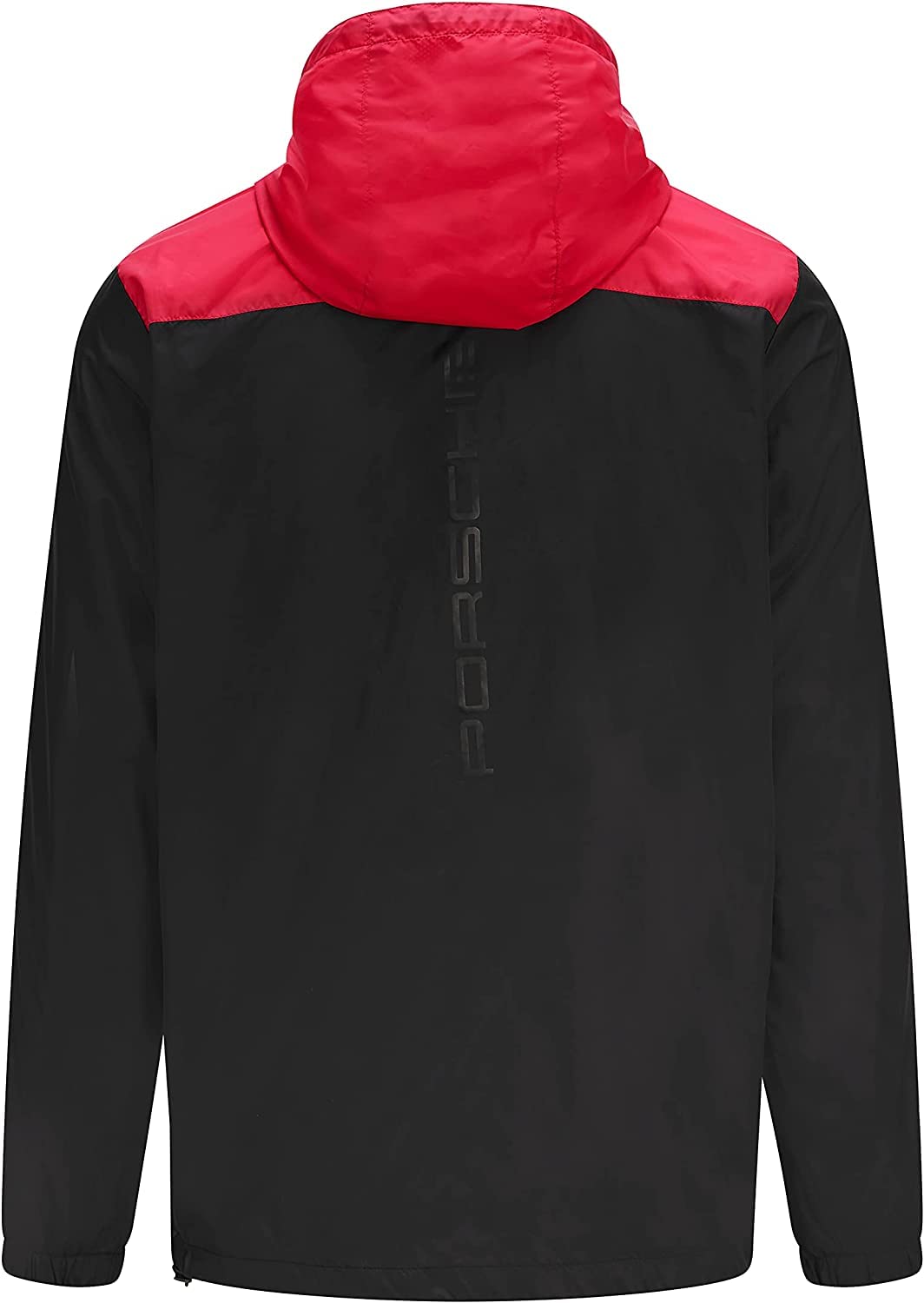 Porsche Motorsport Windbreaker Jacket - Black - Lightweight & Water-Resistant - Perfect for Racing Fans & Outdoor Activities