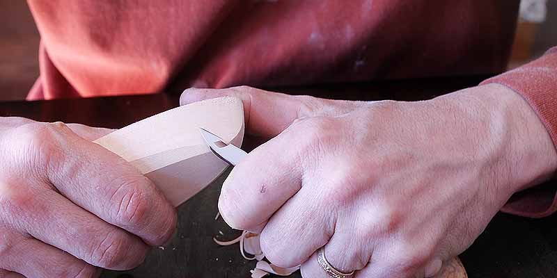Professional Detail Roughout Carver Knife - High-Quality Wood Carving Tool for Artists & Craftsmen - Perfect for Whittling, Sculpting, and DIY Woodworking Projects