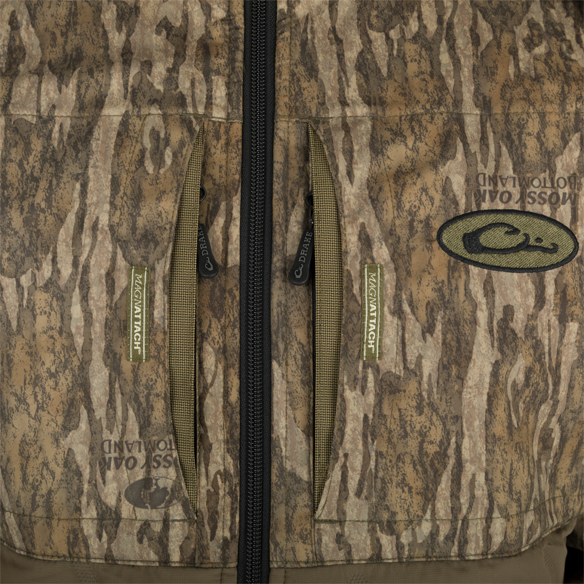 LST Guardian Flex Double Down Eqwader Full Zip Hooded Jacket - Waterproof, Windproof & Insulated for Fishing, Hunting & Outdoor Adventures