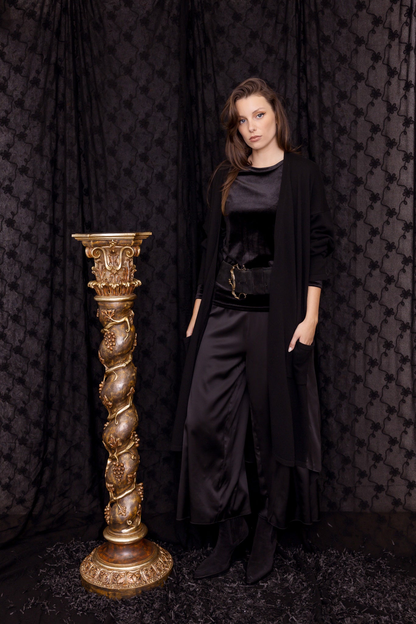 M.A. Dainty Dipper Cardigan for Women - Soft Knit Open Front Sweater - Perfect for Office Wear, Date Night & Fall Layering