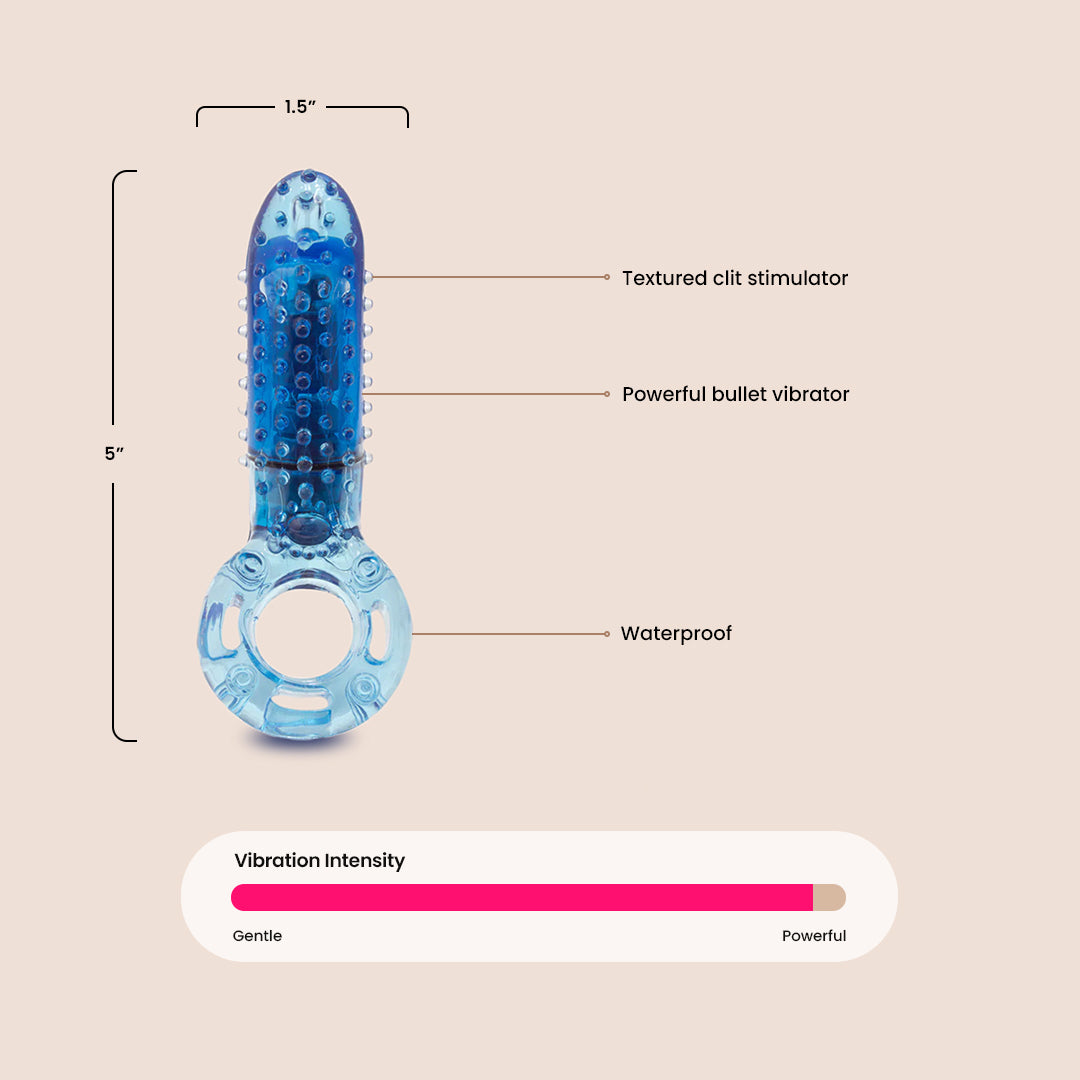 Screaming O Oyeah Vibrating Cock Ring - Powerful Couples Sex Toy for Enhanced Pleasure & Intimacy | Perfect for Foreplay, Spicing Up Relationships & Sensual Massage
