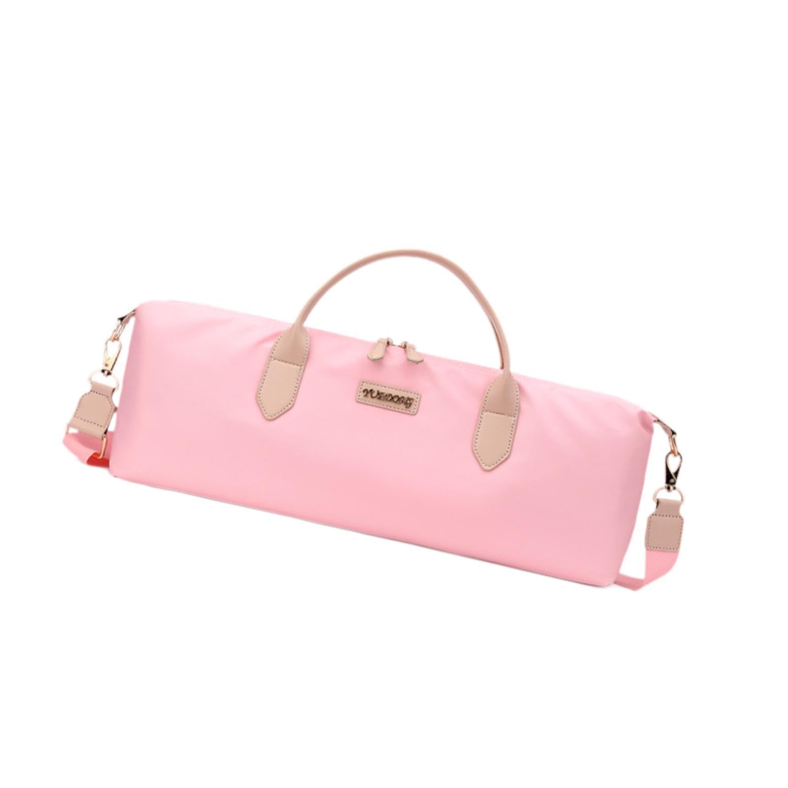 Premium Flute Carrying Case for Musicians - Lightweight & Protective Pink Instrument Bag - Perfect for School, Practice & Performances