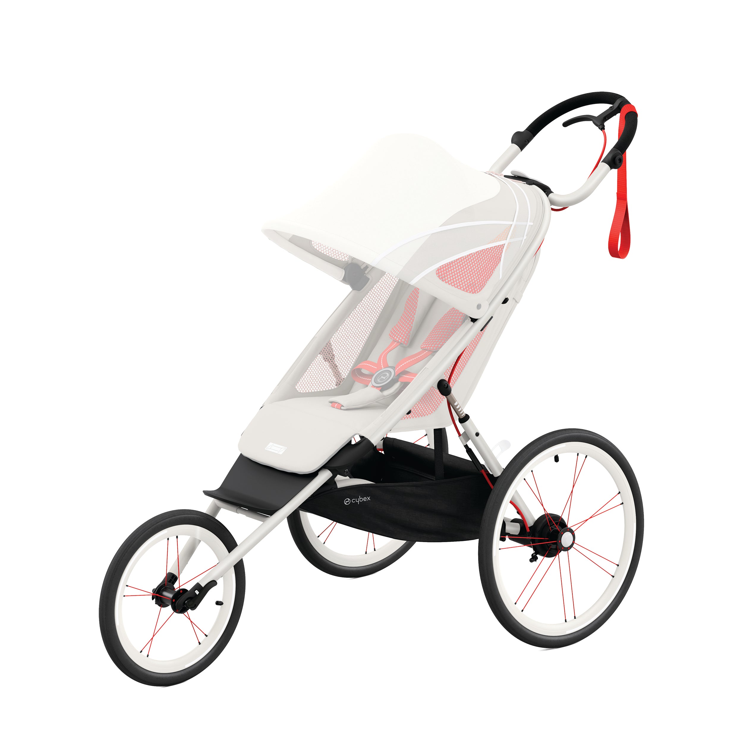 Cybex Sport Avi Jogging Stroller Frame - Lightweight & Durable Baby Stroller for Active Parents | Perfect for Running, Walking & Outdoor Adventures