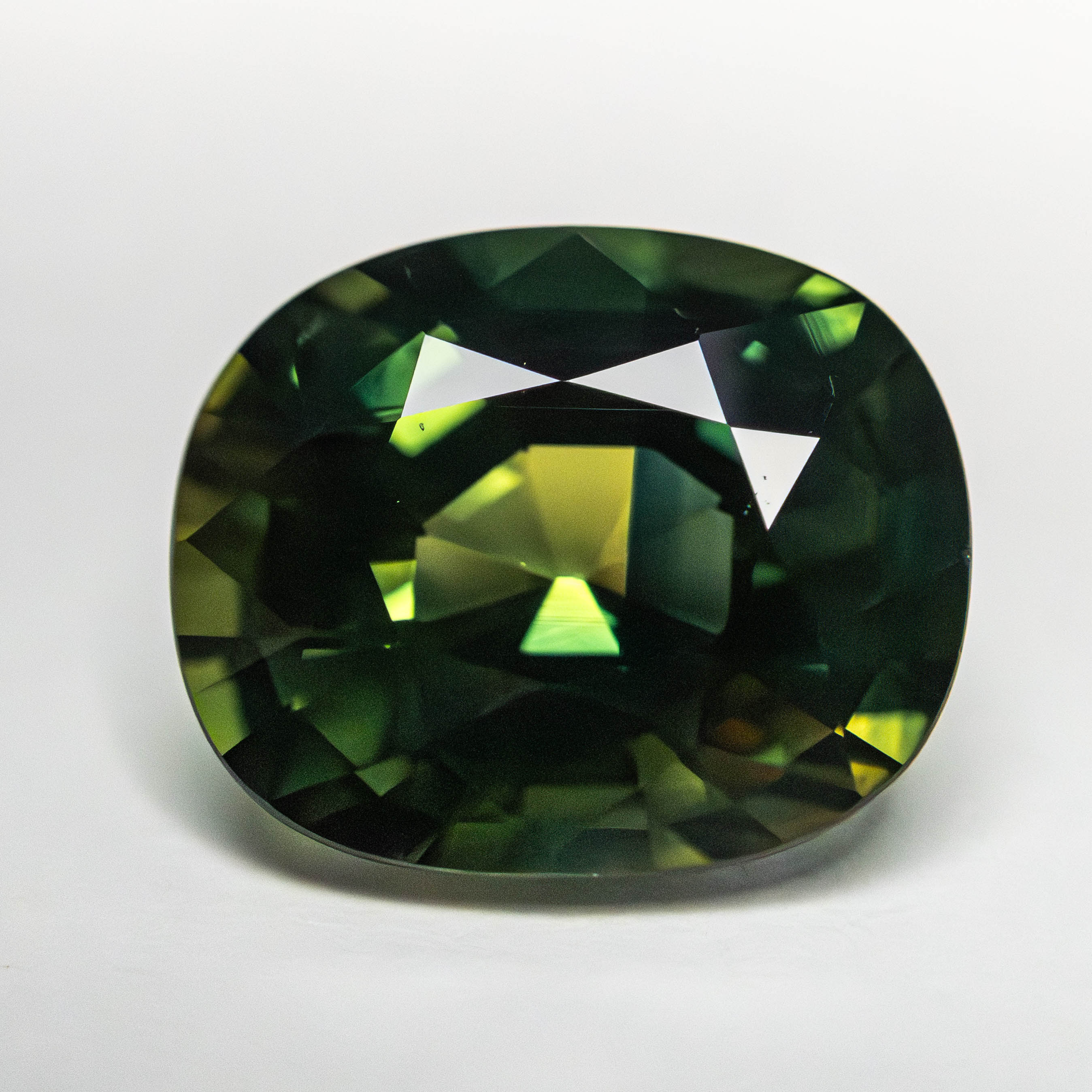 7.41ct Cushion Cut Blue Sapphire Gemstone - 12.67x10.66x6.89mm Natural Loose Sapphire for Jewelry Making, Engagement Rings & Fine Jewelry Collection