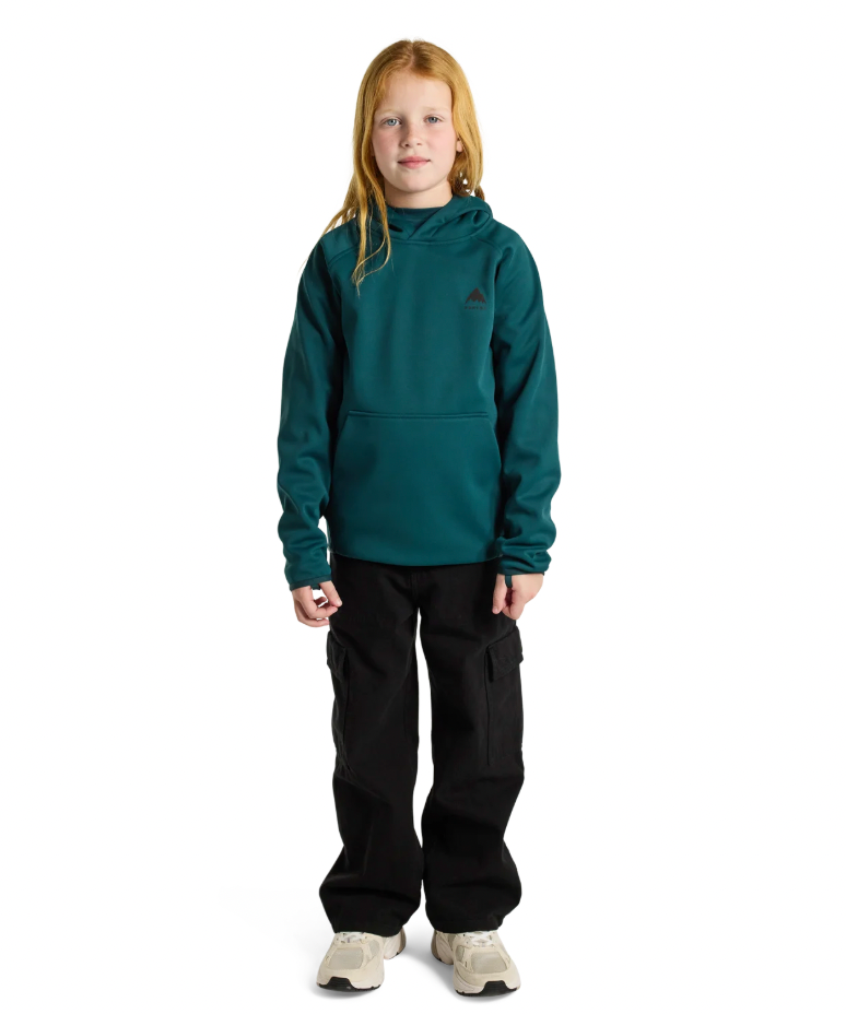 Burton Kids Crown Weatherproof Pullover Jacket - Waterproof & Windproof Outdoor Hoodie for Boys & Girls - Perfect for Hiking, Skiing & Winter Play