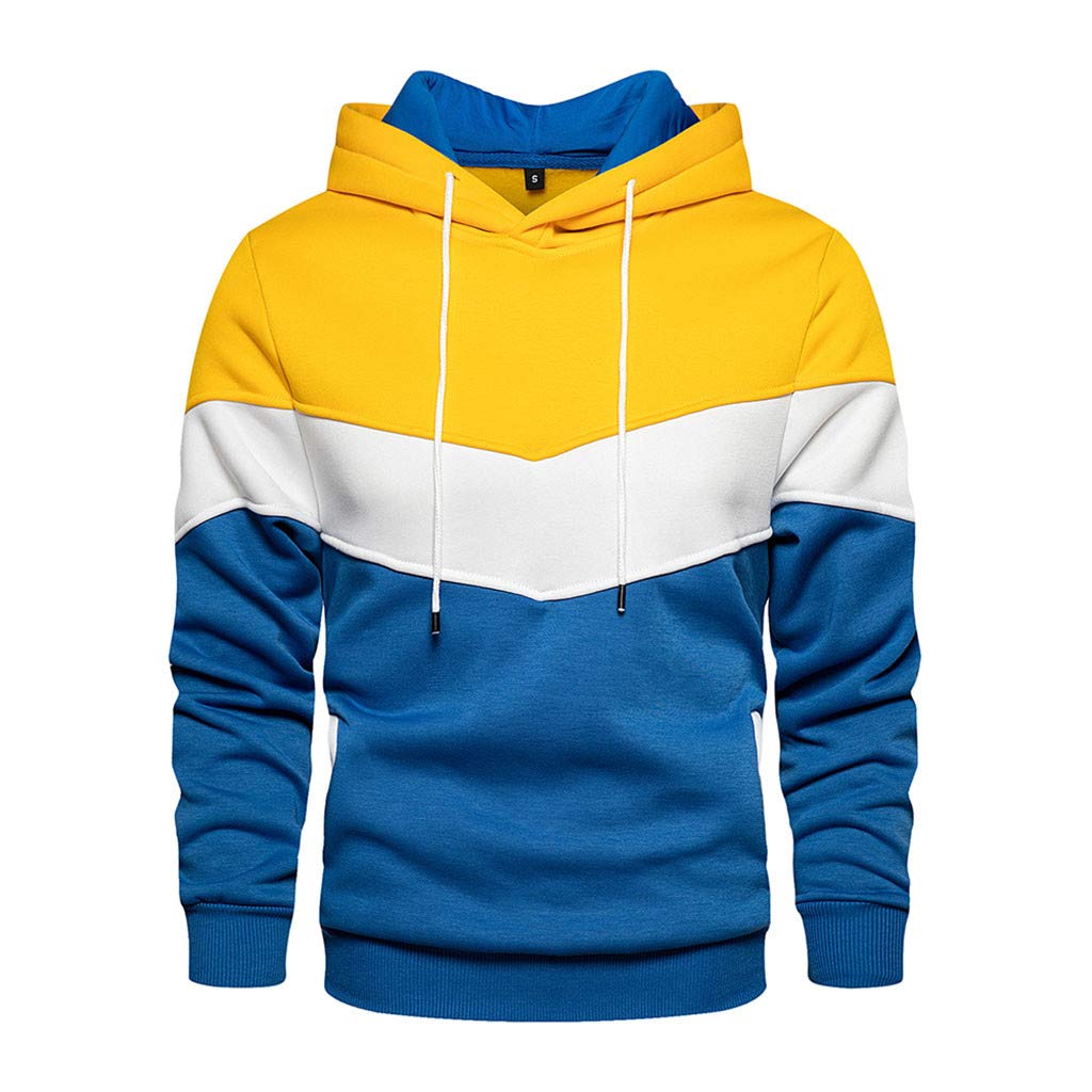 Men's Cozy Double Zipper Hoodie - Casual Pullover with Pockets for Sports & Outdoors