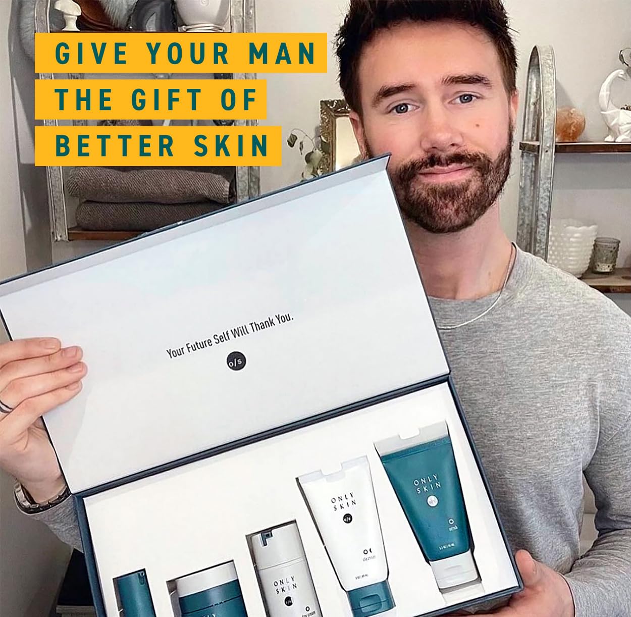3-Piece Essential Skin Care Kit - Face Cleanser, Exfoliating Scrub & Day Cream Moisturizer Gift Set | Perfect for Back to School, Travel & Daily Skincare Routine