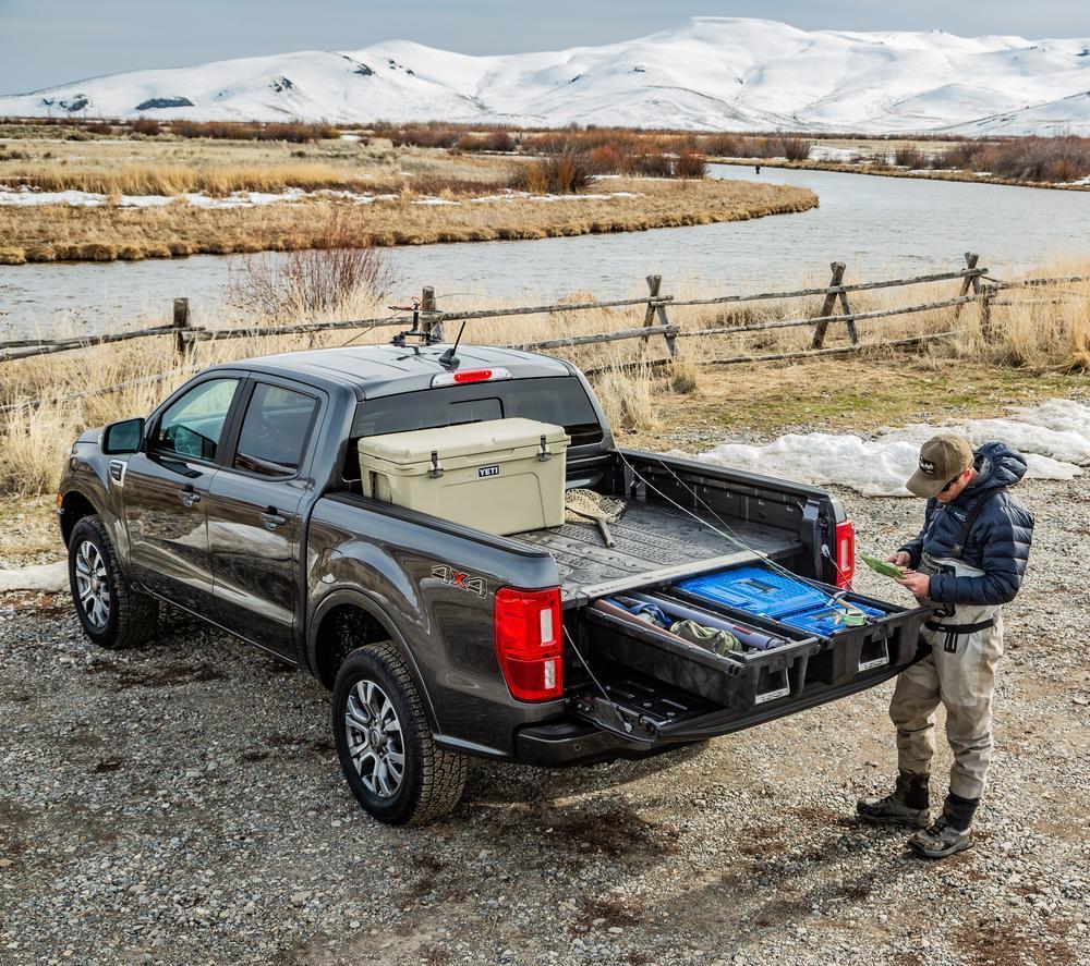 2023 Ford Ranger Decked Truck Bed Storage System - Durable & Organized Cargo Management for Camping, Work & Outdoor Adventures