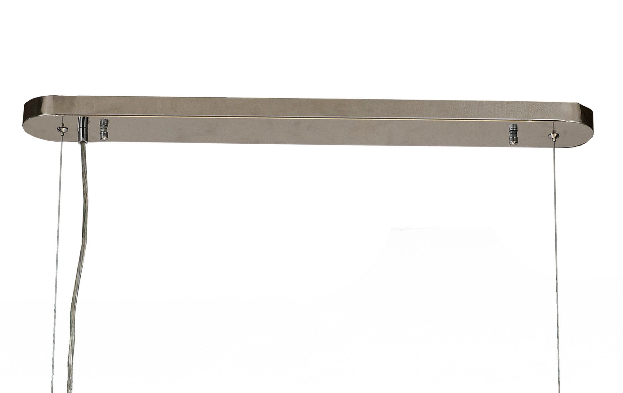 Bellagio Oblong Linear Pendant Light Fixture - 10/14 Light G9 Base in French Gold/Crystal or Chrome/Crystal - Perfect for Dining Room, Kitchen Island, or Entryway Lighting