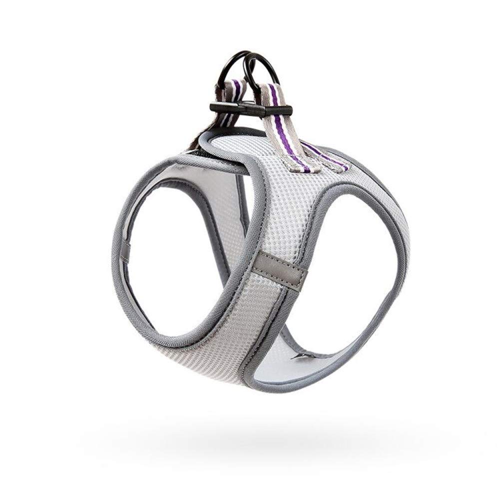 Breathable Dog Harness for Small Pets - Reflective & Adjustable for Walking