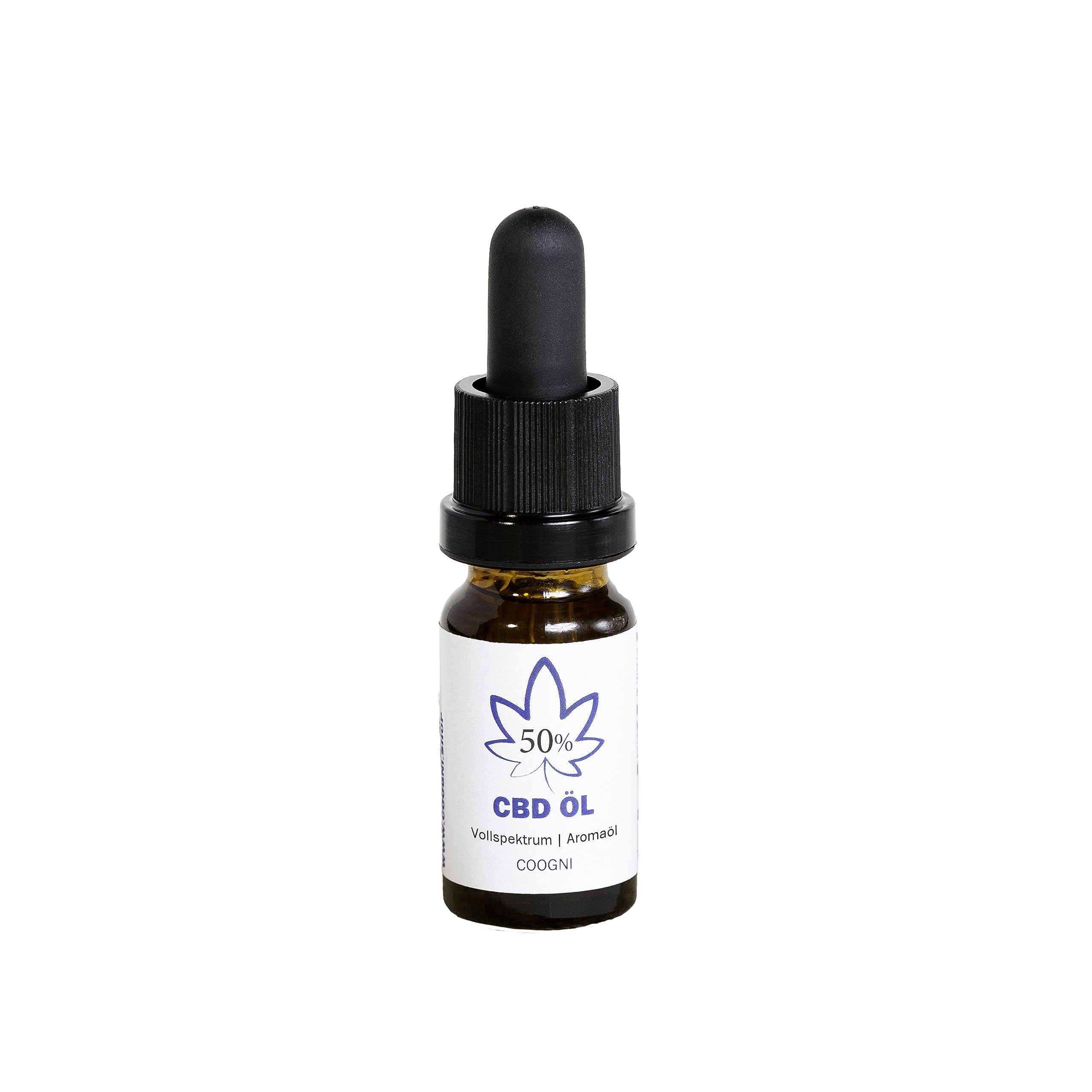 Premium Coogni CBD Oil 5000mg - 50% Full Spectrum Hemp Extract with MCT Oil | Pharmaceutical Grade, Made in Germany | Swiss-Grown Hemp | Less Than 0.2% THC | Natural Stress Relief & Sleep Aid for Daily Wellness