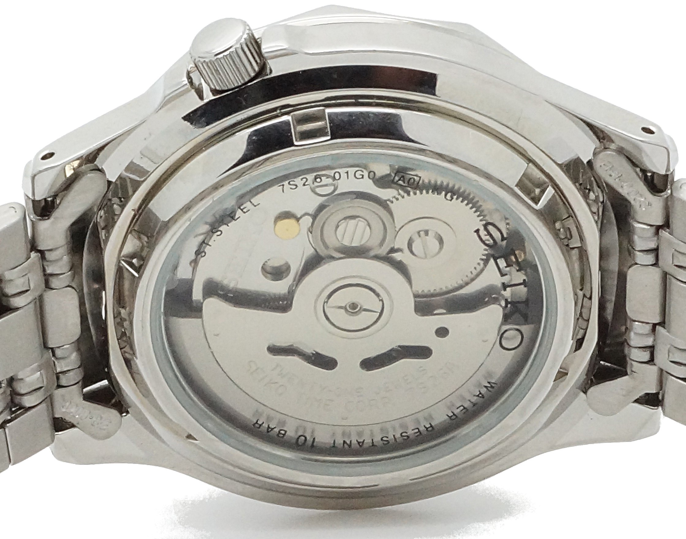 Seiko SNXS79 Automatic Watch for Men - Stainless Steel Strap | Office & Casual Wear