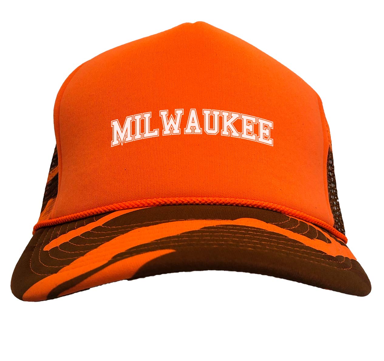 Milwaukee State University Camouflage Trucker Hat - Adjustable Snapback Cap for Sports Fans, Outdoor Activities & Casual Wear