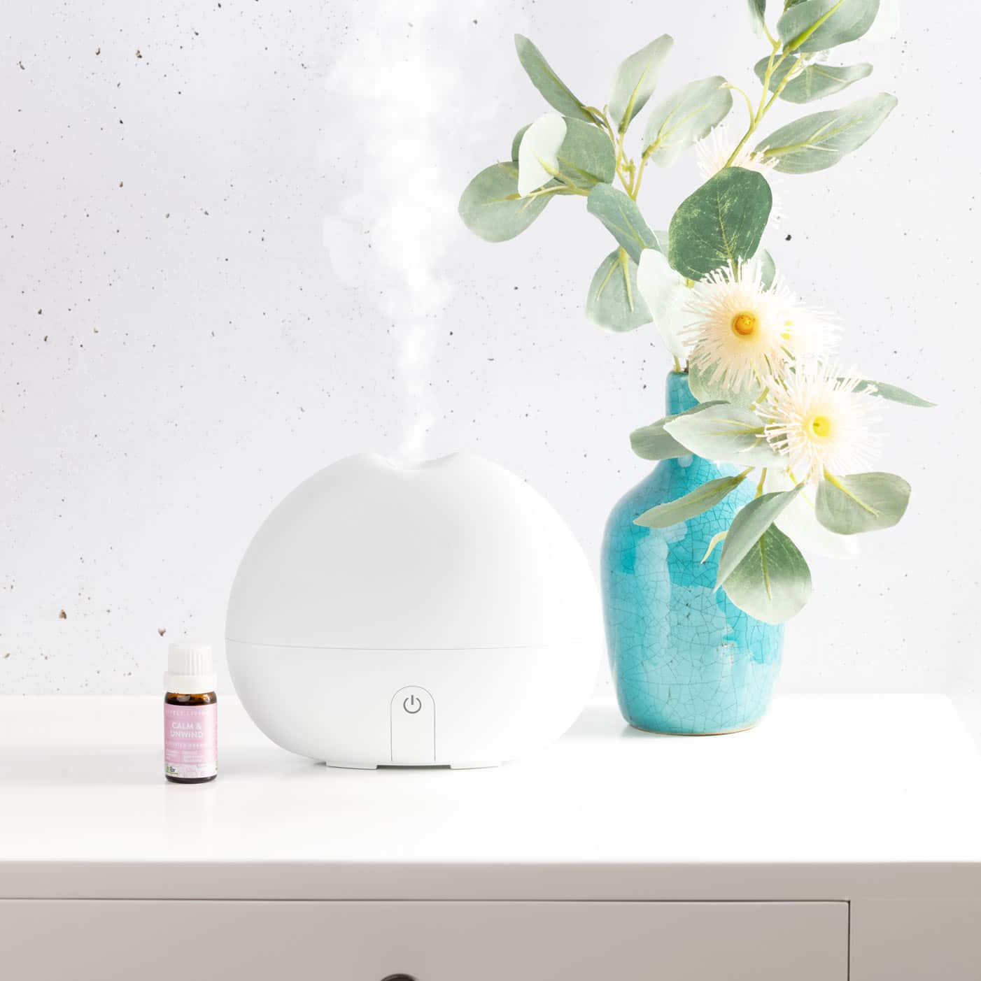 Aroma Moon Diffuser - Essential Oil Diffuser with 7 Color LED Lights, Ultrasonic Cool Mist Humidifier for Home, Office, Yoga & Meditation - Perfect for Aromatherapy, Relaxation and Better Sleep
