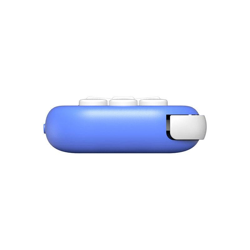8BitDo Micro Bluetooth Gamepad (Blue) - Wireless Controller for Nintendo Switch, PC, Android & iOS - Compact & Portable for Gaming On-The-Go
