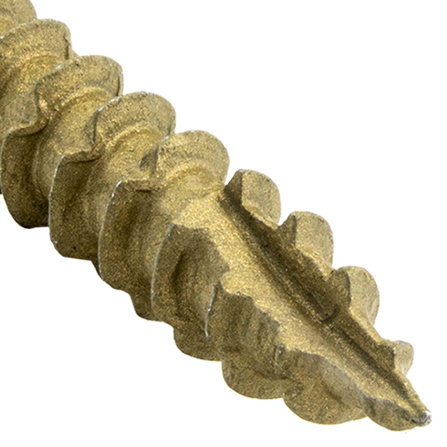 14 x 5 Inch Heavy Duty Construction Lag Screws - Exterior Coated Torx Drive Structural Screws with Truss Washer Head (100 Pack) - Ideal for Deck Building, Fence Installation & Outdoor Wood Projects