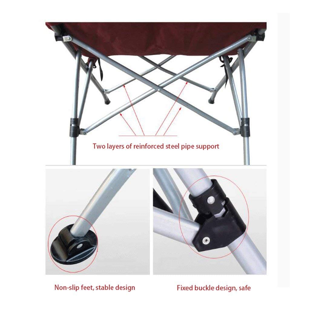 Breathable Folding Lounge Chair for Office Nap & Lunch Break - Comfortable Single Chair with Backrest - Perfect for Home, Office, or Relaxation Spaces
