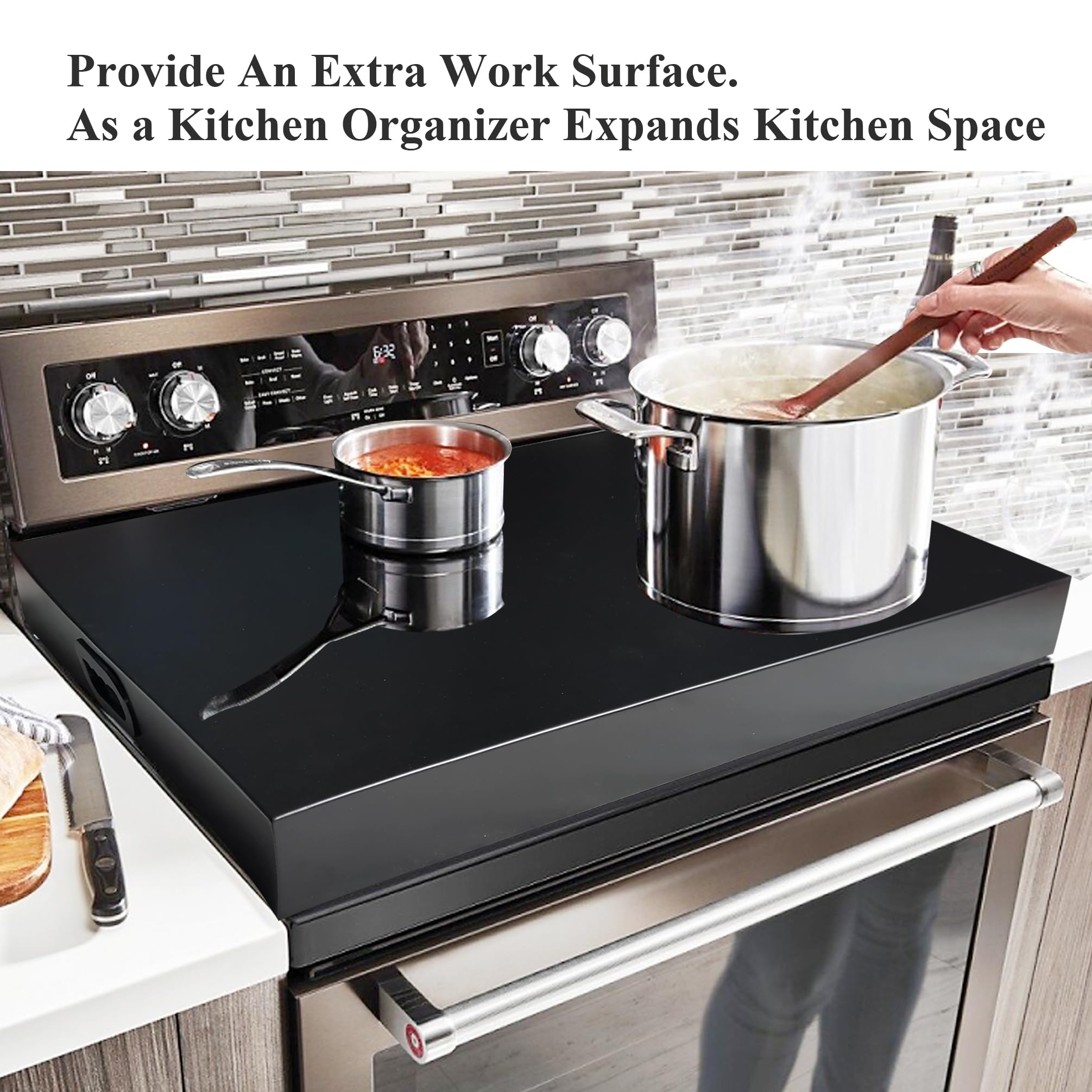 Stainless Steel Gas Stove Cover - 36