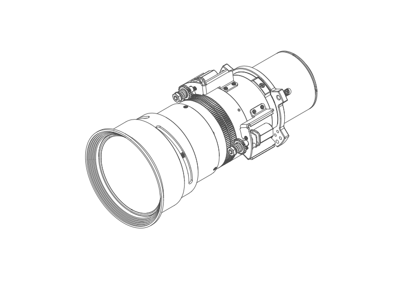 Barco R9832778 Ultra Long Zoom Projector Lens (2.90-5.50:1) for Home Theater, Business Presentations & Large Venue Projection