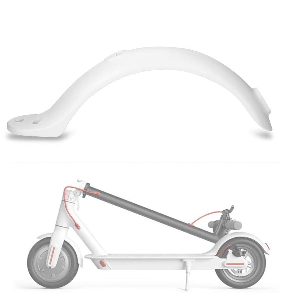 M365 Electric Scooter Mudguard - Durable Black/Red/White Fenders for Xiaomi Scooters - Perfect for Rainy Days & Off-Road Riding