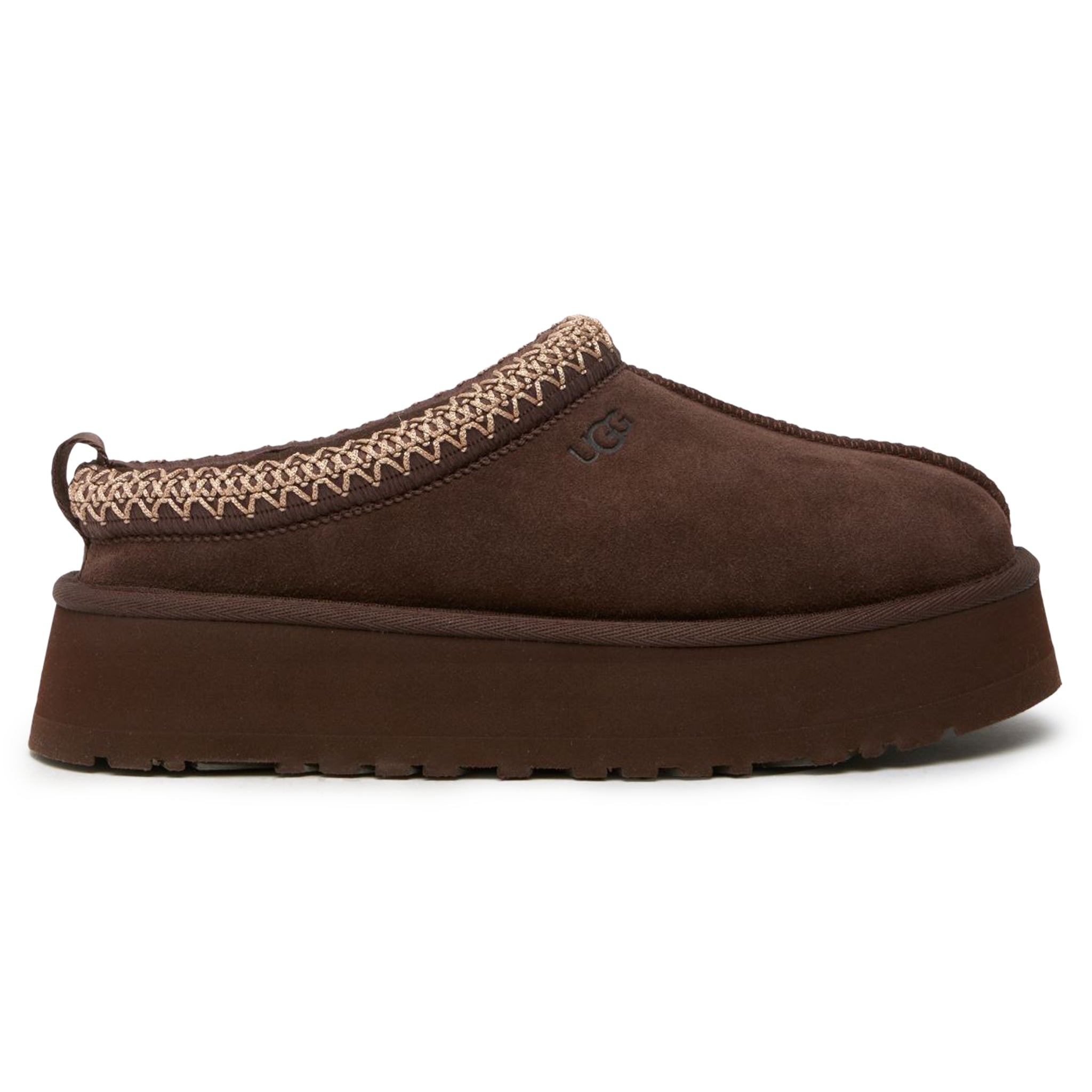 UGG Tazz Platform Burnt Cedar Slippers for Women 2024 - Cozy House Shoes for Winter & Indoor Comfort