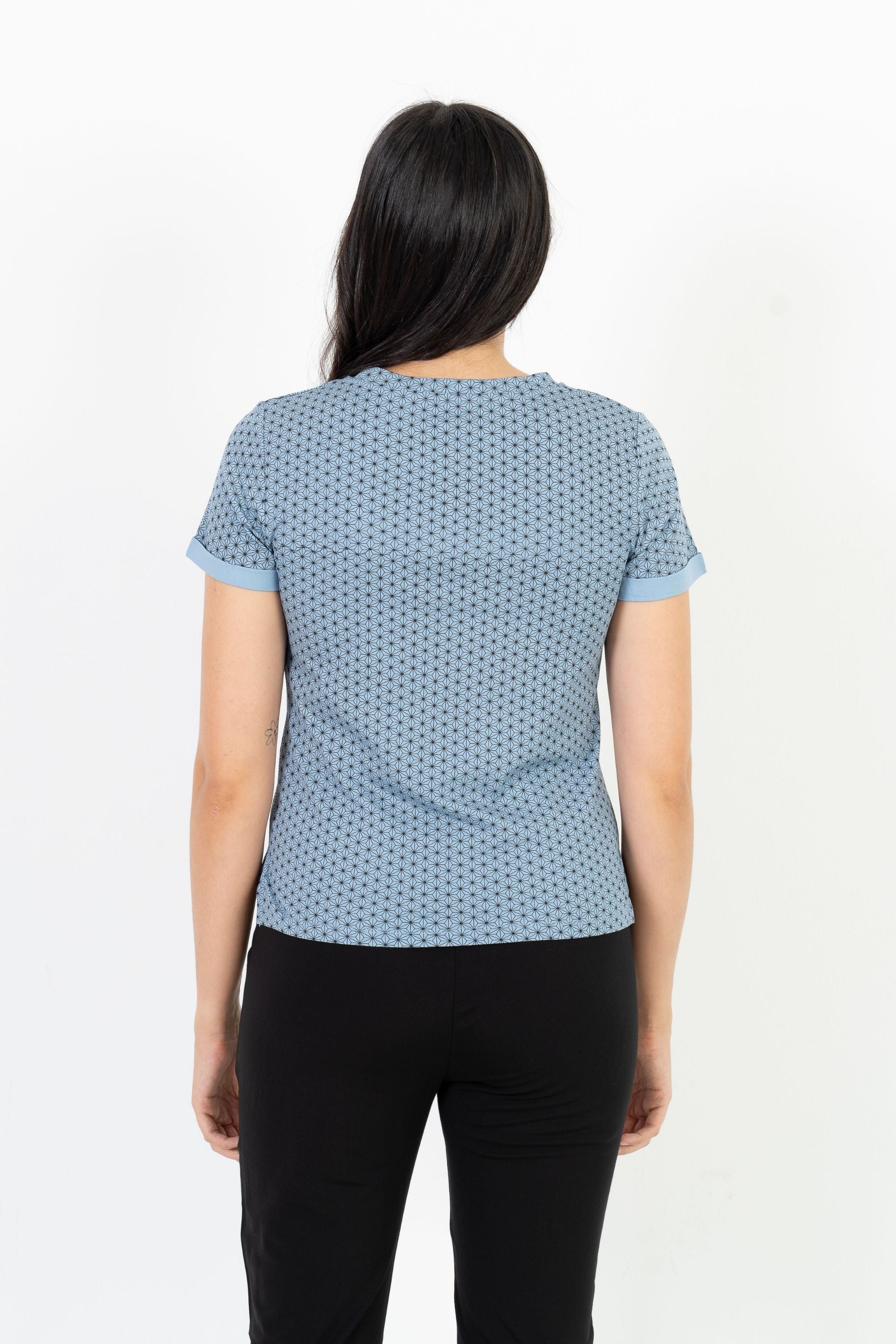 Women's Basic Cotton T-Shirt - Soft & Comfortable Casual Tee for Everyday Wear | Perfect for Layering, Workouts, and Relaxing at Home