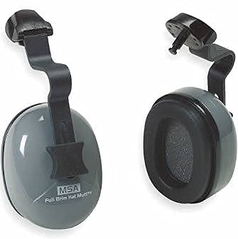 MSA 10034487 Soprano Earmuff for Hats - Winter Hearing Protection
