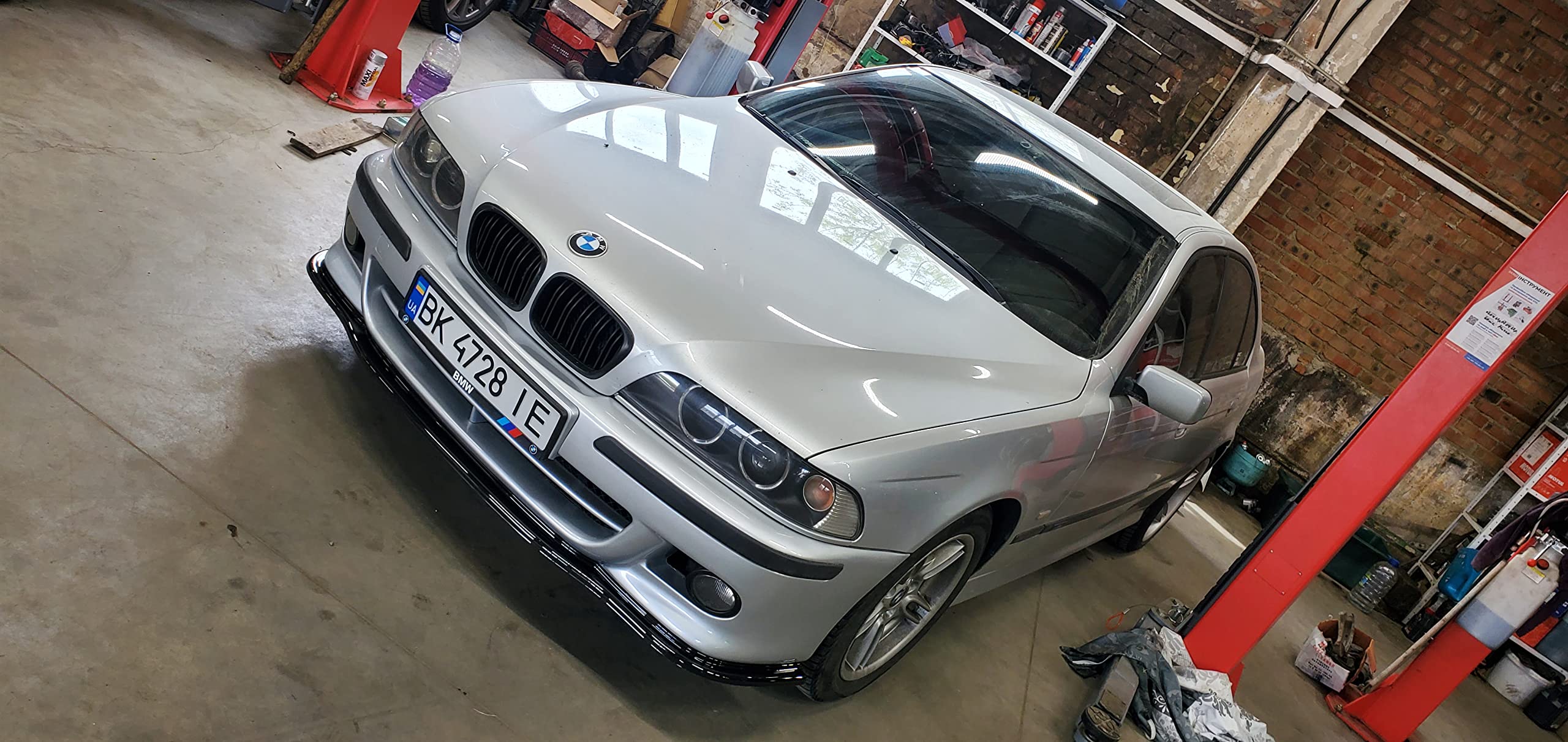 Hamann Style Rear Diffuser & Front Lip Spoiler 2pc Set for BMW E39 M5 - Carbon Fiber Body Kit for Enhanced Aerodynamics & Sporty Look - Perfect for Street Racing & Car Shows