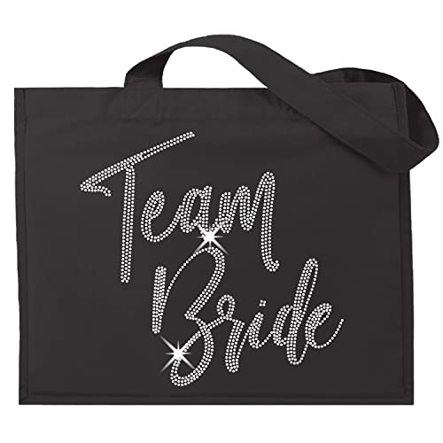 Team Bride - Rhinestone (Black)