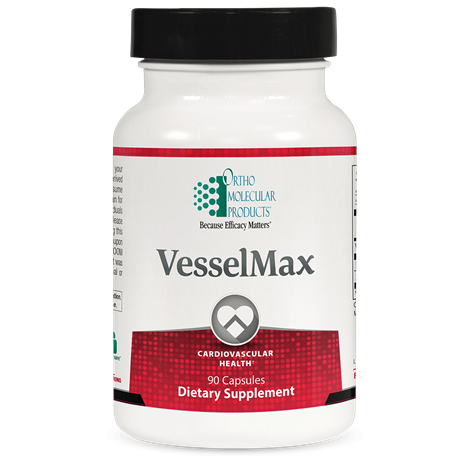 Orthomolecular Products VesselMax - Premium Heart Health Supplement for Blood Circulation & Cardiovascular Support - Perfect for Active Lifestyles & Wellness Routines
