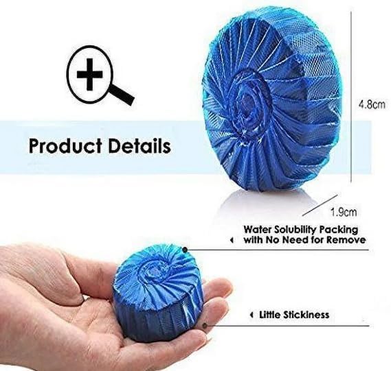 Ferozon Automatic Toilet Bowl Cleaner Tablets - 10PCs | Long-Lasting Freshness, Powerful Stain Removal | Bathroom & Toilet Tank Cleaner for Sparkling Clean | Ideal for Home, Hotel & Office Use