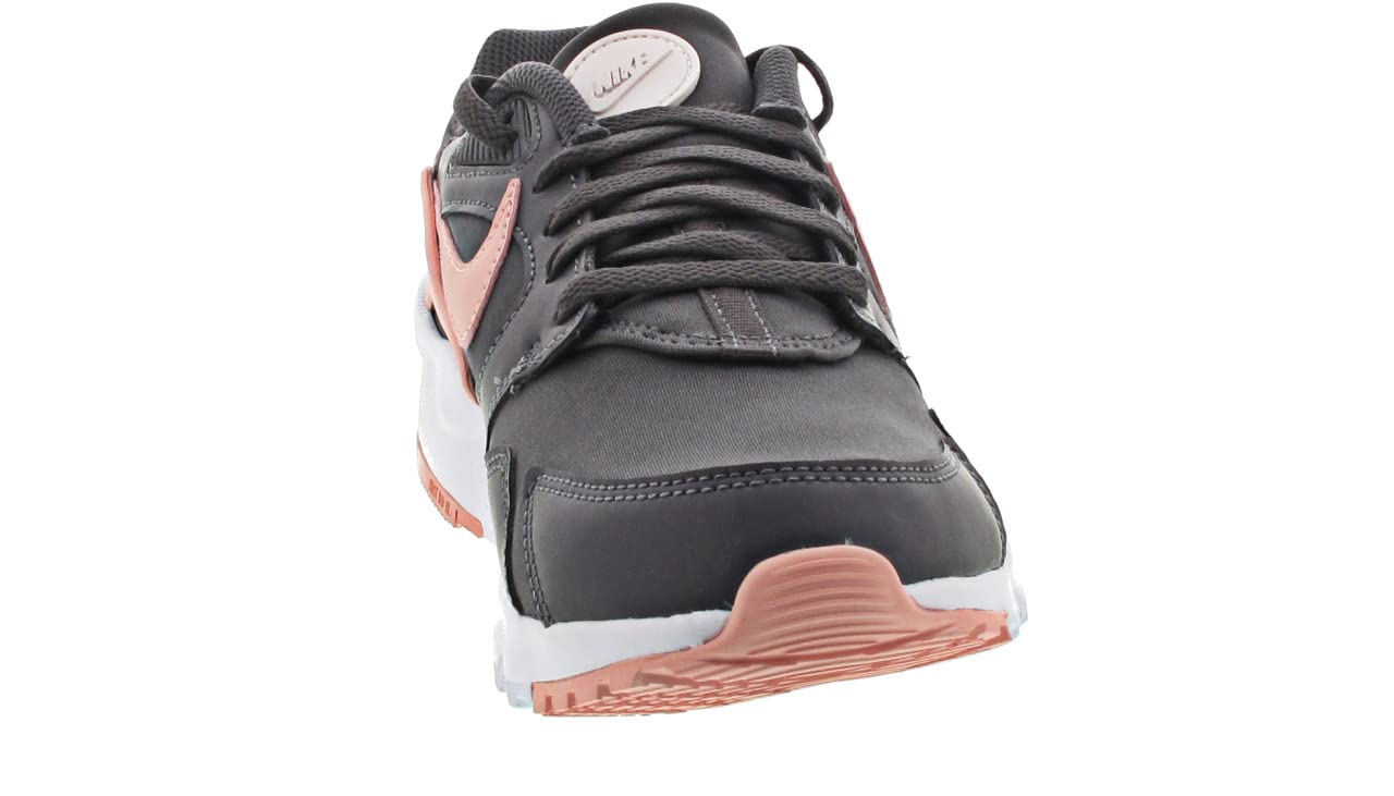 Nike Women's LD Victory Sneakers - US Size 7 M - Thunder Grey/Coral - Lightweight Running Shoes for Women, Gym Workout & Casual Wear