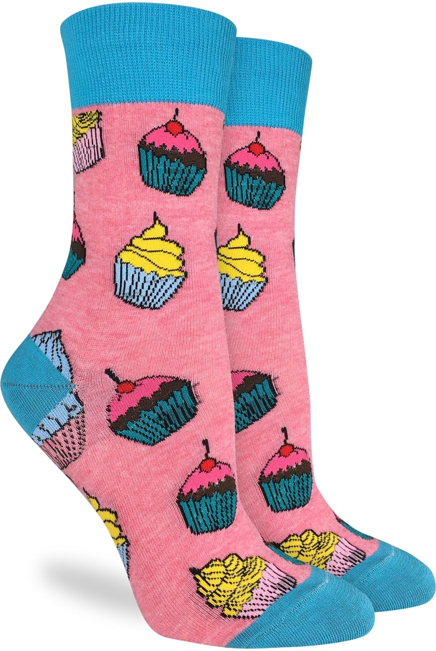 Good Luck Sock Women's Animal Print Crew Socks - Fun Novelty Dress Socks for Women - Perfect for Gifts, Casual Wear & Costume Outfits