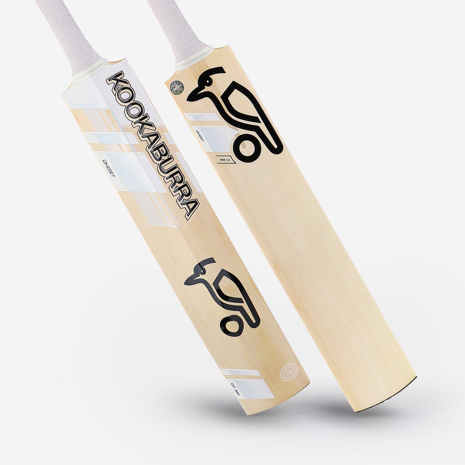 Kookaburra Ghost Pro 1.0 Adult Cricket Bat - Premium English Willow Cricket Bat for Men - Perfect for Professional Matches & Training Sessions